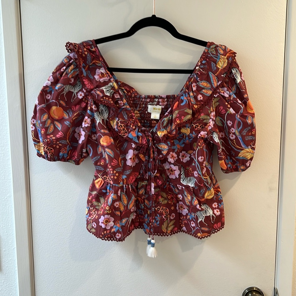Maeve Printed Blouse